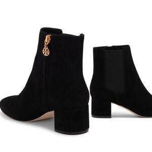 Size 8.5 Tory Burch Booties Mini Benton Suede Gore Boots